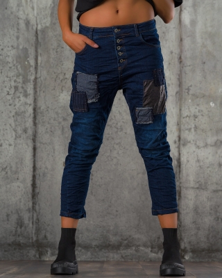 Blugi Genesis, Albastru culoare M