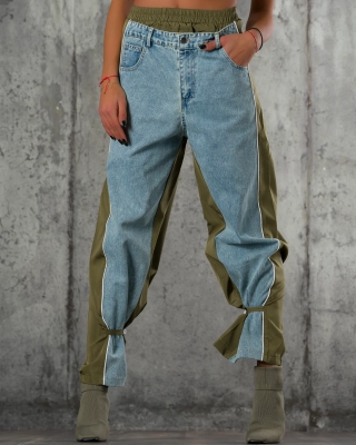 Blugi Back To The Future, Verde culoare