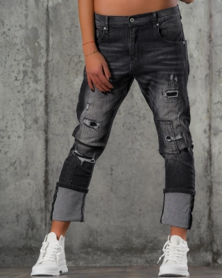 Blugi Wake Up, Negru culoare S negru