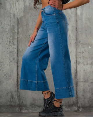 Blugi dama Law Of Attraction, Albastru culoare