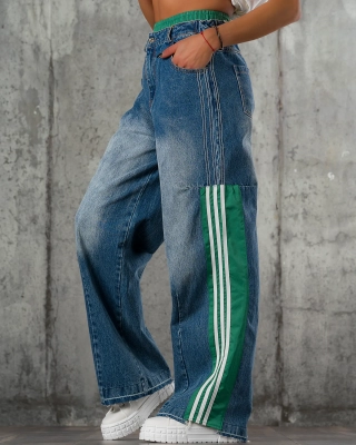 Blugi In Line, Albastru culoare