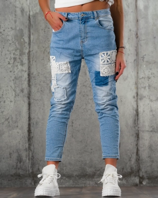 Blugi Gossip Night, Albastru culoare