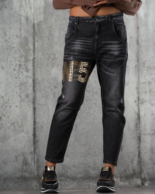 Blugi №5, Culoare negru L