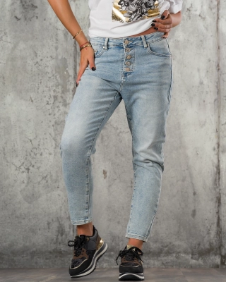 Blugi Devotion, Culoare gri