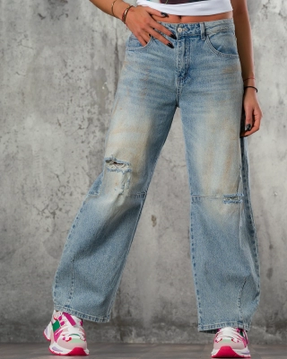 Blugi Larson, Culoare albastru