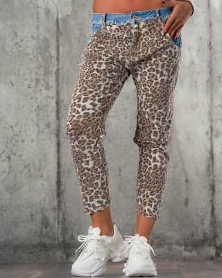 Blugi Let Me Be, Print leopard
