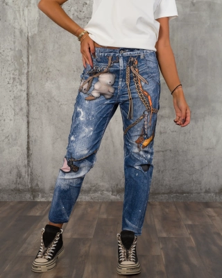 Дънки Masterpiece, Син Цвят