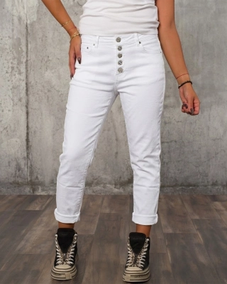 Дънки Feel Good, Look Good, Бял Цвят