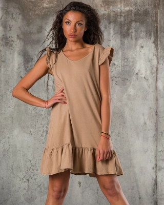 Rochie Trilogy, Culoare taupe