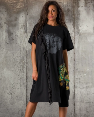 Rochie Moon Phase, Culoare negru