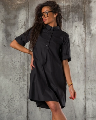Rochie I'm The Realest, Culoare negru S negru