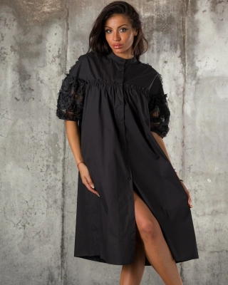 Rochie Carla, Culoare negru S/M negru