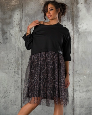 Rochie Kind Soul, Culoare negru