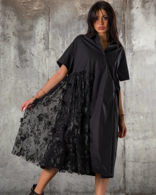 Rochie Black Garden, Culoare negru