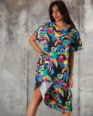 Rochie Colorful World, Culoare mix
