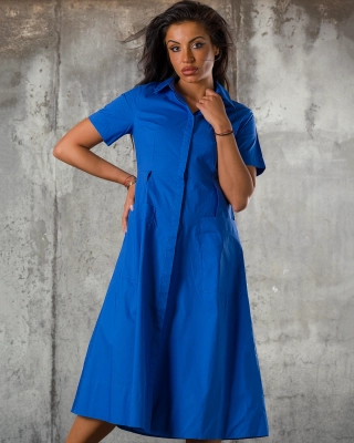 Rochie Tell You Anything, Albastra M albastru