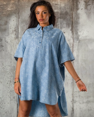 Rochie Emotional, Denim deschis
