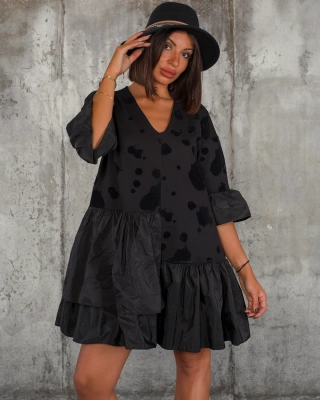 Rochie Material Girl, Neagra