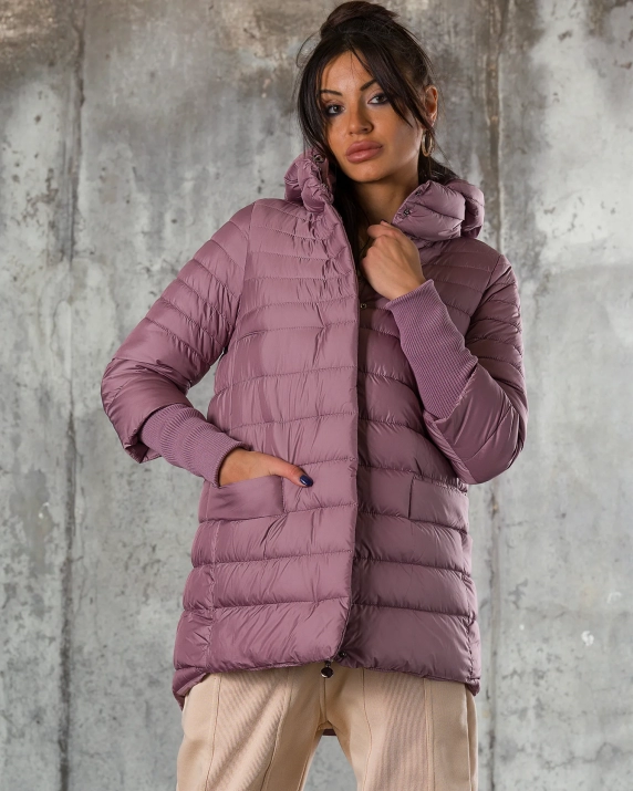 Geaca Leader, Culoare roz pudra | ExclusiveJeans.ro