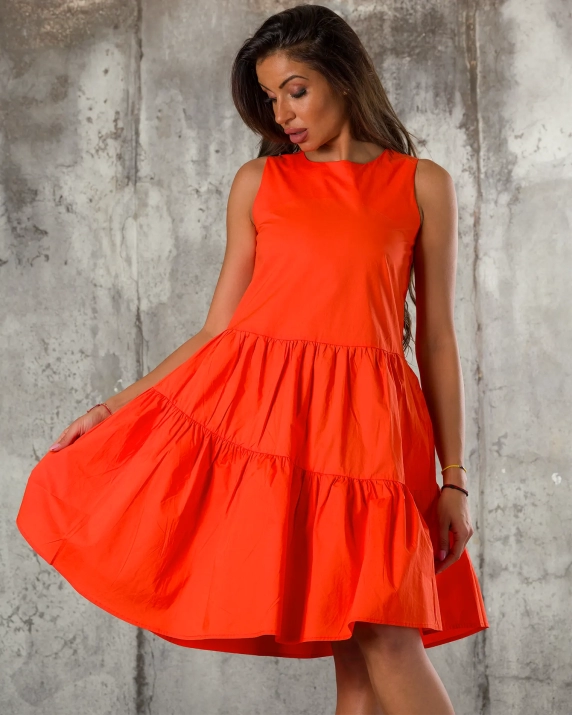 Rochie Pay Attention, Culoare orange | ExclusiveJeans.ro
