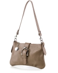 Geanta Holiday, Culoare taupe inchis
