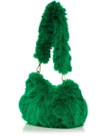 Geanta All The Fluff, Culoare verde