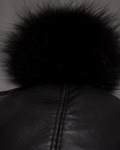 Șapcă cu pompon Concord, Negru Culoare