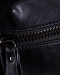 Rucsac Casual cu fermoare Kelly, Negru Culoare