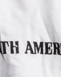 Bluză cu scris pe spate America, Alb Culoare