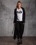 Tricou I Don't Care, Negru Culoare