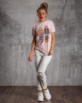 Tricou BFF, Alb Culoare
