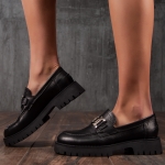 Pantofi din piele naturală Washington, Negru Culoare