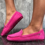 Mocasini Marzipan, Culoare fuchsia