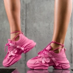 Sneakers Volume, Culoare fuchsia