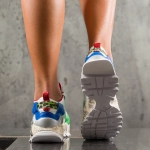 Sneakers Angelique, Culoare verde