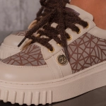 Pantofi sport Figures, Culoare bej