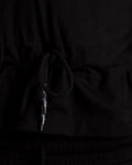 Bluză cu glugă Label, Negru Culoare