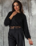 Bluza Mine At Last, Culoare negru