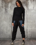 Bluza Casual Fan, Culoare negru