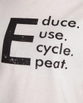 Tricou Recycle, Ecru Culoare
