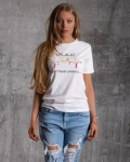 Tricou cu print Love Songs, Negru Culoare