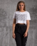 Tricou scurt California, Alb Culoare