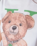 Tricou Fancy Teddy, Verde culoare