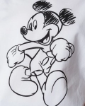 Tricou Hey, Mickey! Negru culoare