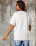 Tricou Take A Bow, Culoare alb