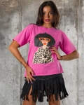 Tricou I'm a Lady, Culoare roz