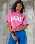 Tricou From Paris With Love, Culoare alb