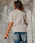 Tricou That's Life, Culoare taupe