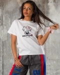 Tricou Shine Girl, Alb