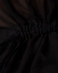 Tunică transparentă design craniu Mortal, Negru Culoare